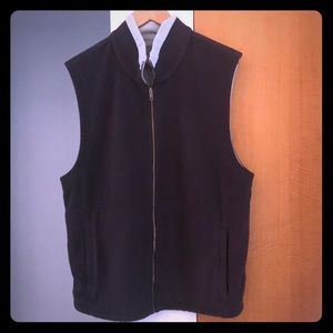 James Perse fleece vest.